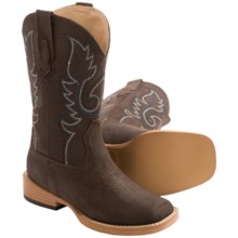 58%OFF ボーイのカジュアルブーツ ローパー伝統カウボーイブーツ - レザー（リトルキッズ用） Roper Traditional Cowboy Boots - Leather (For Little Kids)画像